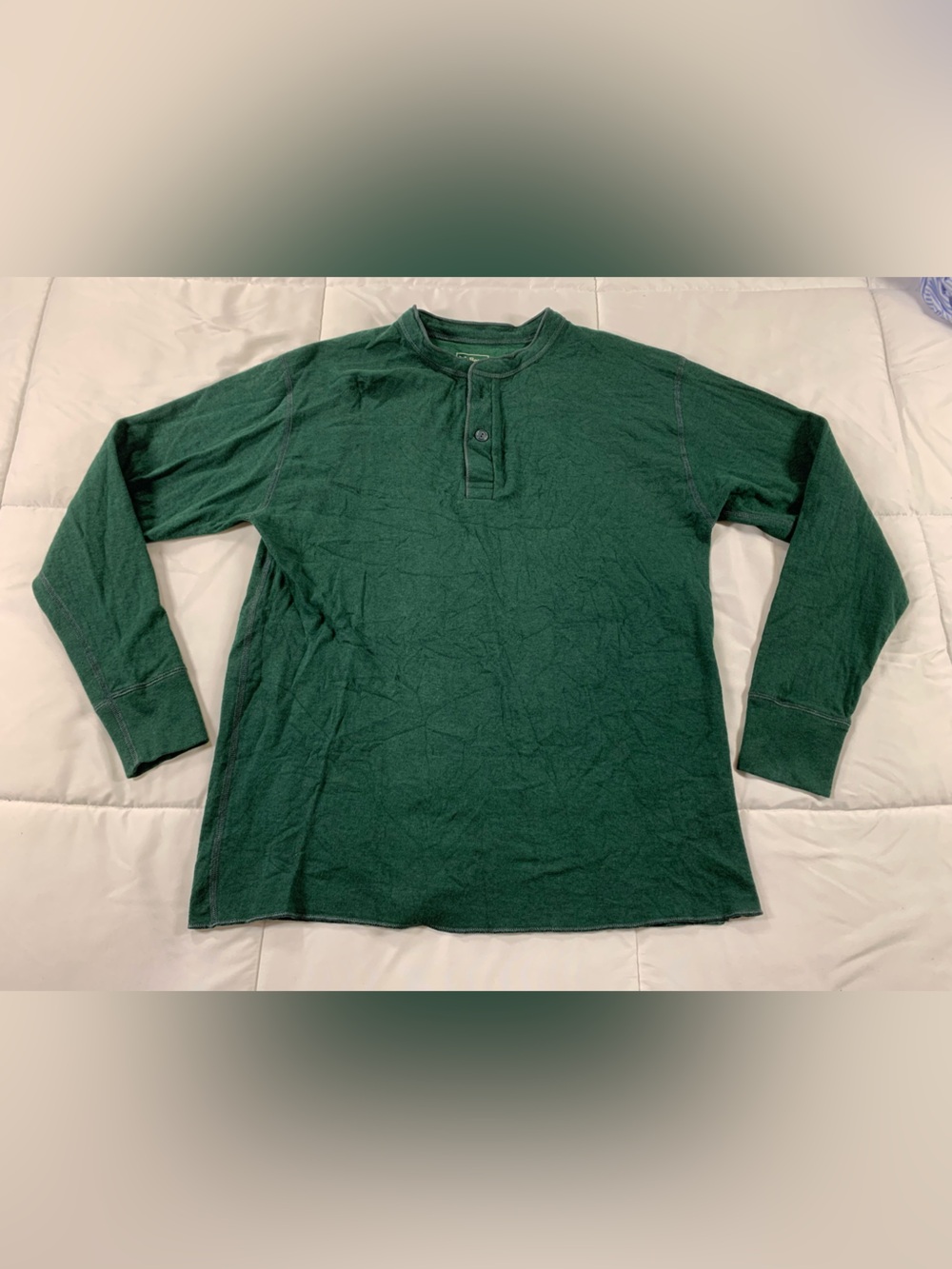 Pre loved L.L. BEAN long sleeve shirt mens size L